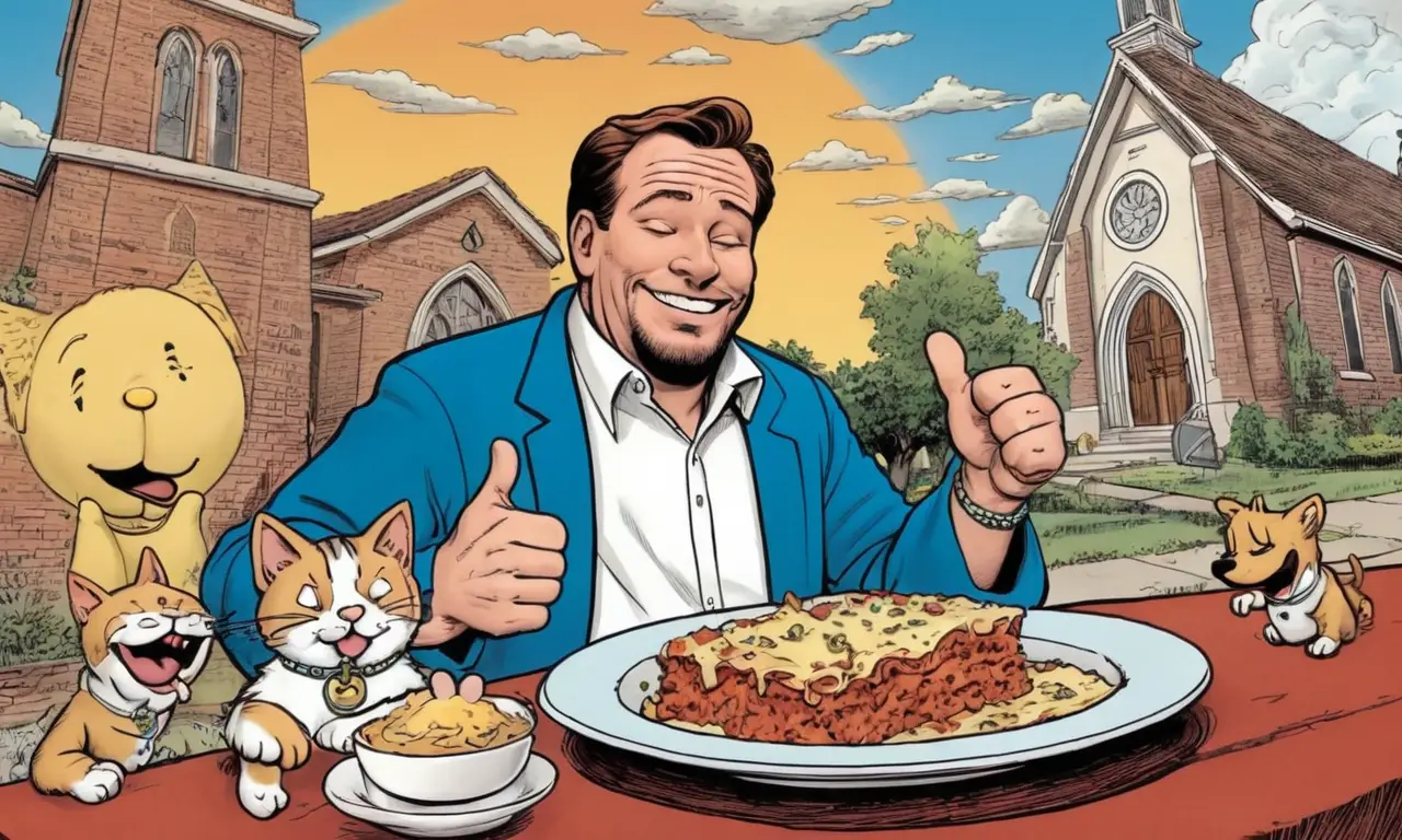 Garfield disfruta del lunes mientras la iglesia se enfrenta a la controversia