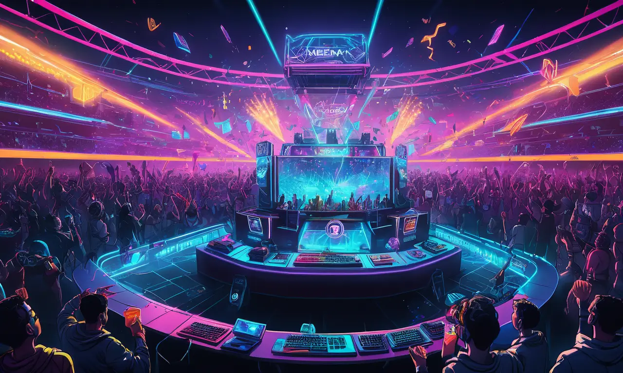 El frenesí vibrante del mundo de los esports
