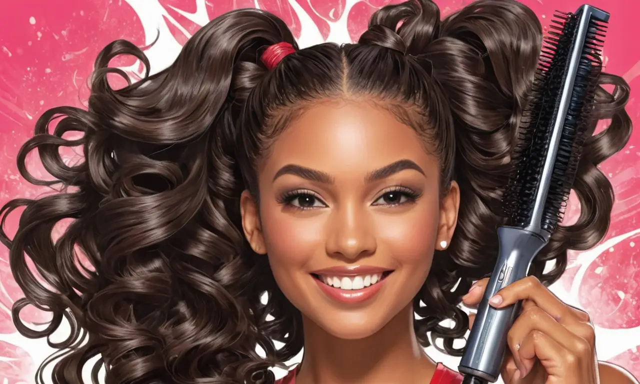 La modelo se transforma con un estilo de cabello radiante