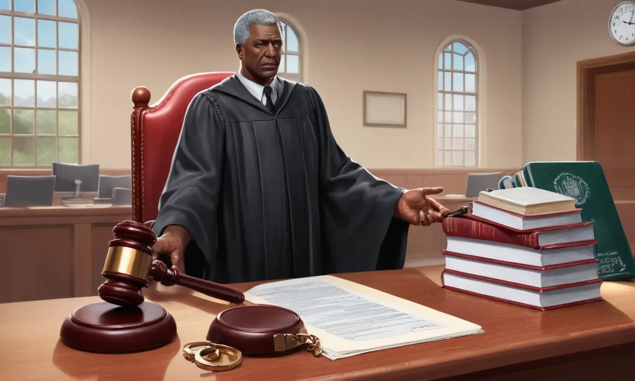Una escena legal con tensiones y misterio