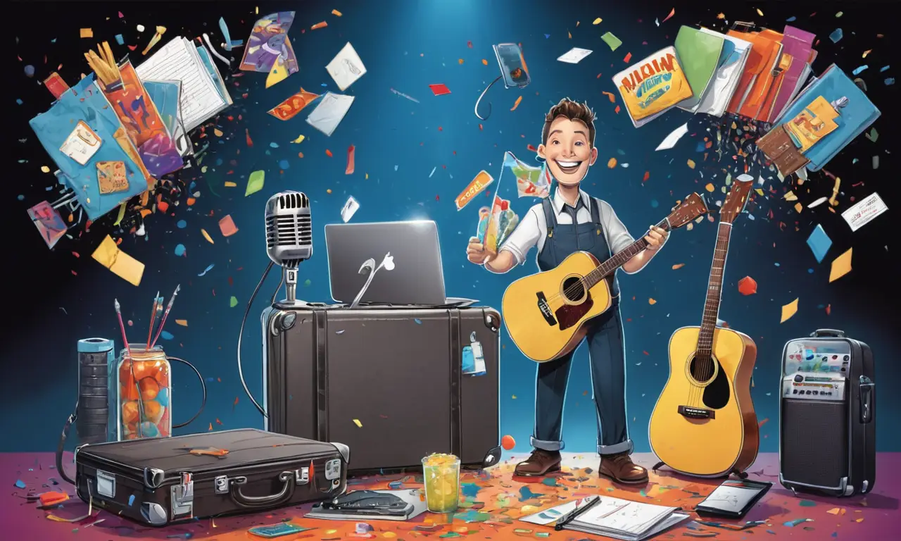 Todo listo para un concierto exitoso