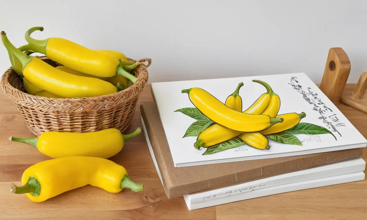 Una escena culinaria vibrante con ingredientes y planificación para una receta