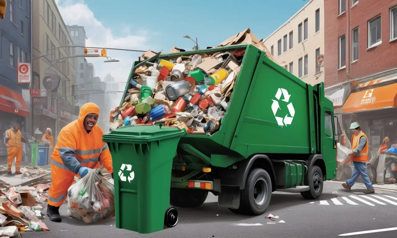 La recolección de basura en la ciudad avanza con eficiencia y conciencia