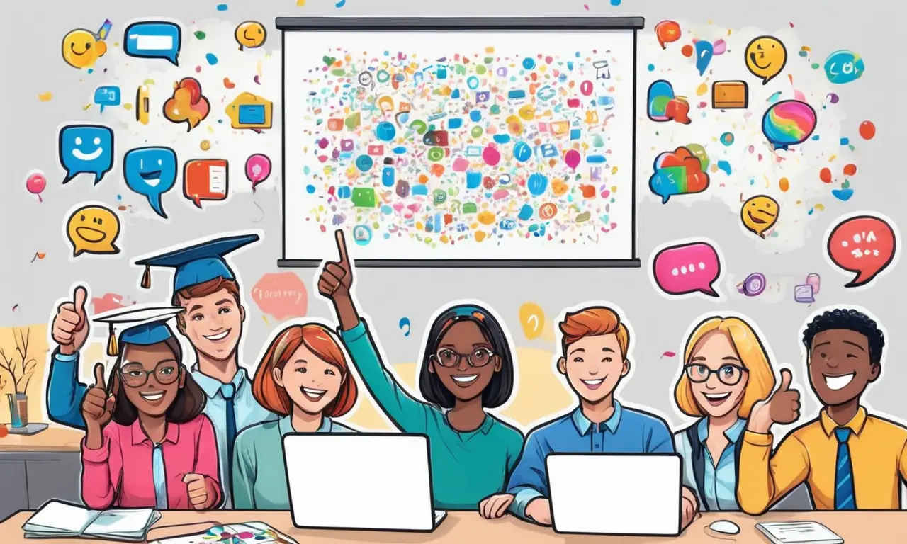 La educación virtual vibrante y exitosa