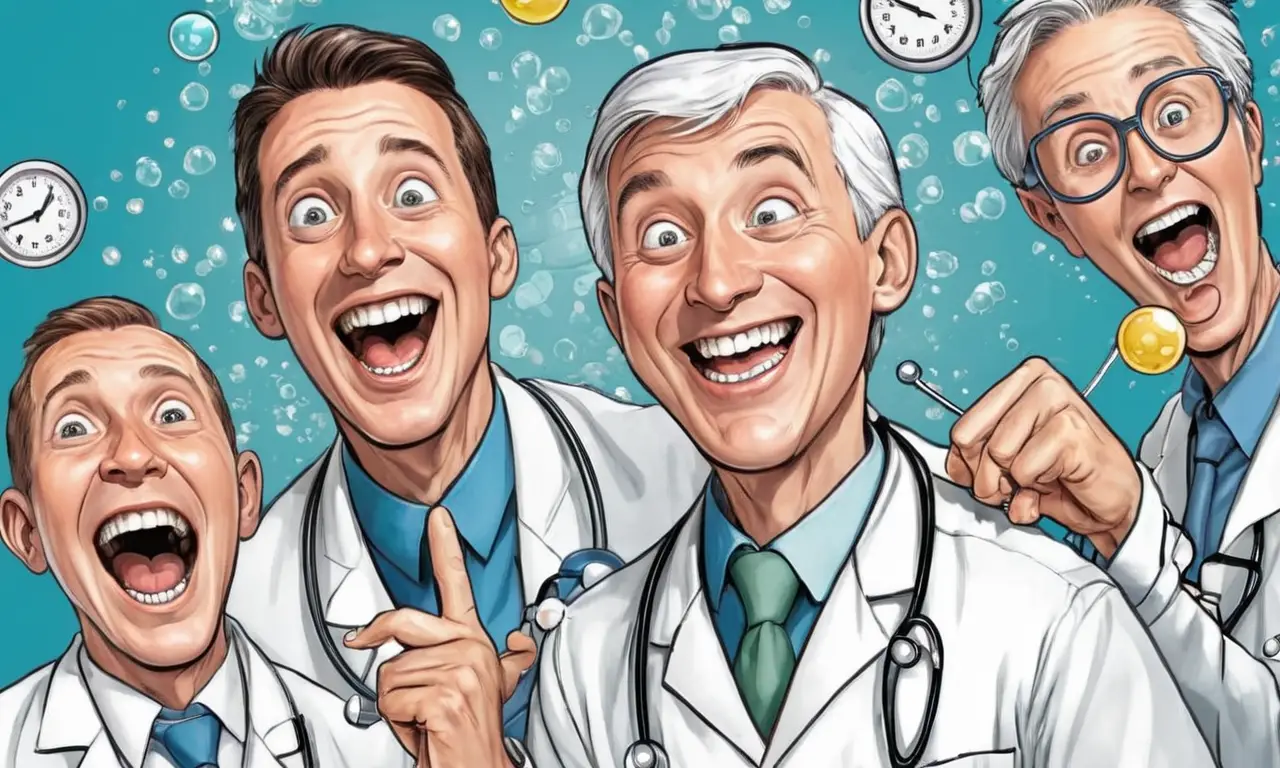 Una escena médica con emociones mixtas
