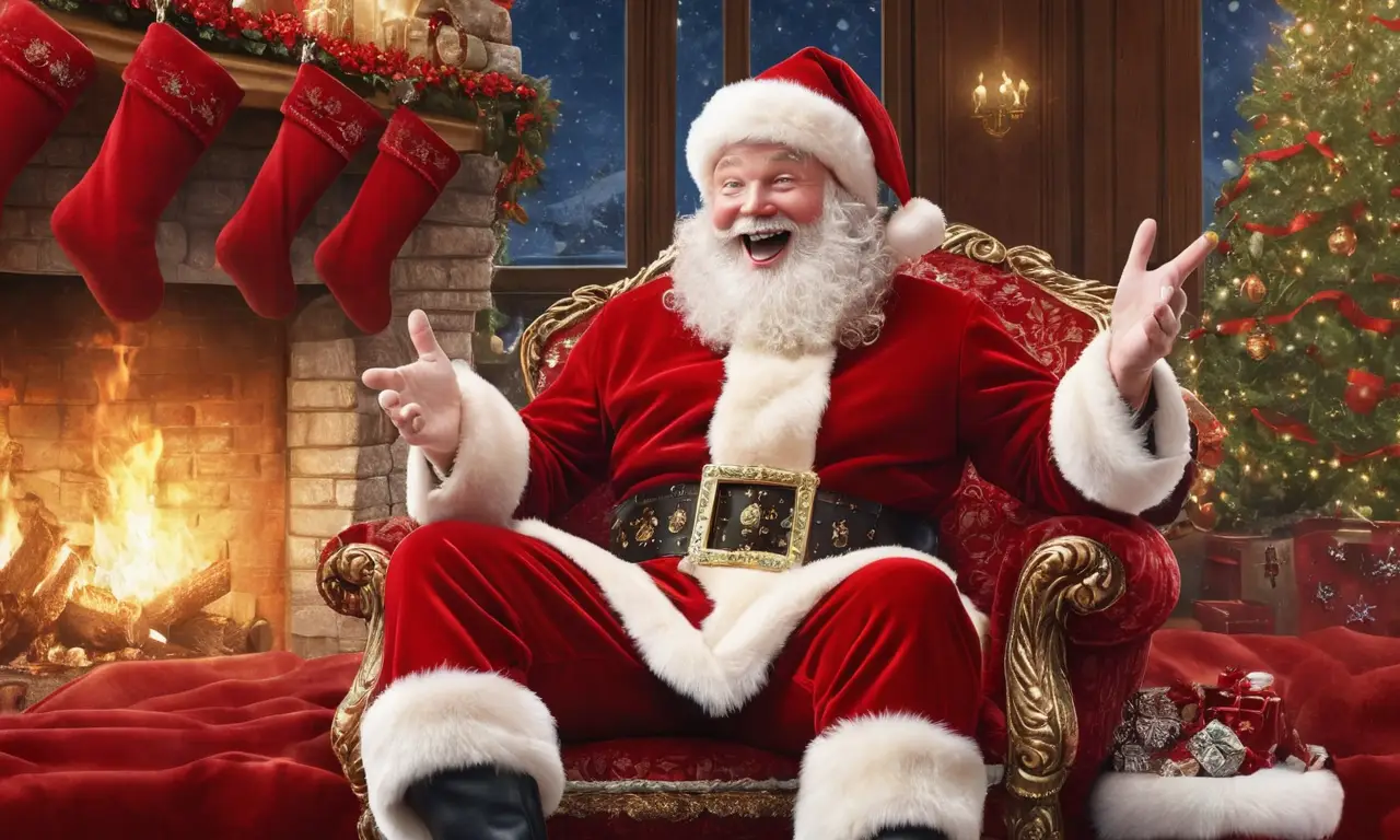 Un atuendo navideño festivo y mágico