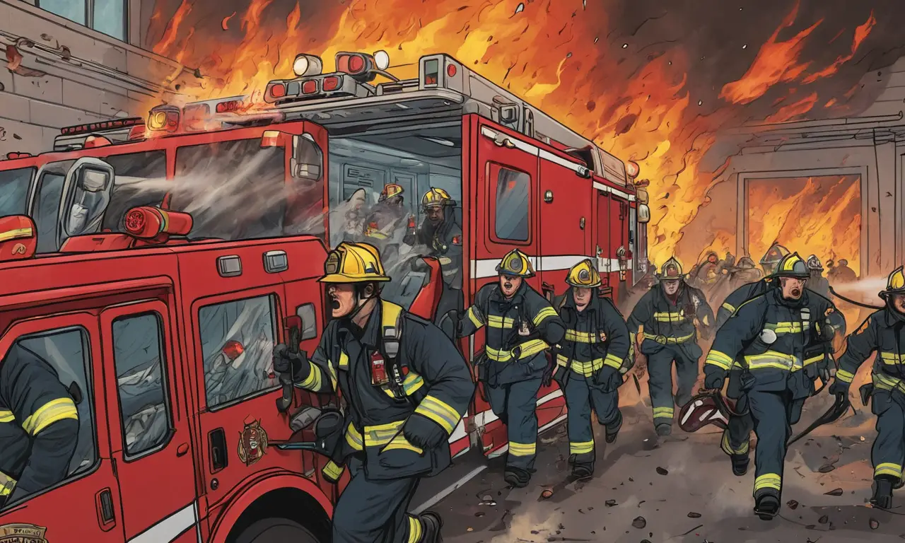 Un incendio desató el caos en el hospital