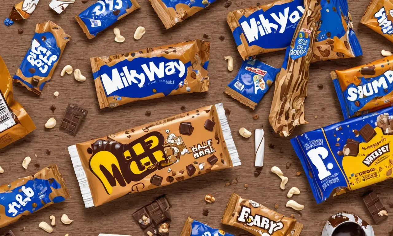 Un niño duda ante una bolsa de dulces con un posible problema