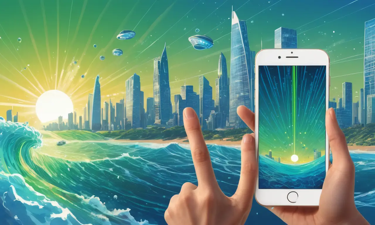 Tecnología y progreso conectan un futuro brillante