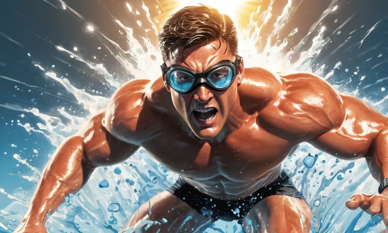 La piscina vibra con la intensidad de la competencia