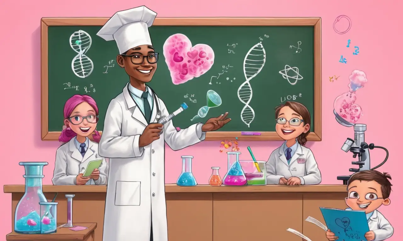 La ciencia y el amor se fusionan en una celebración alegre