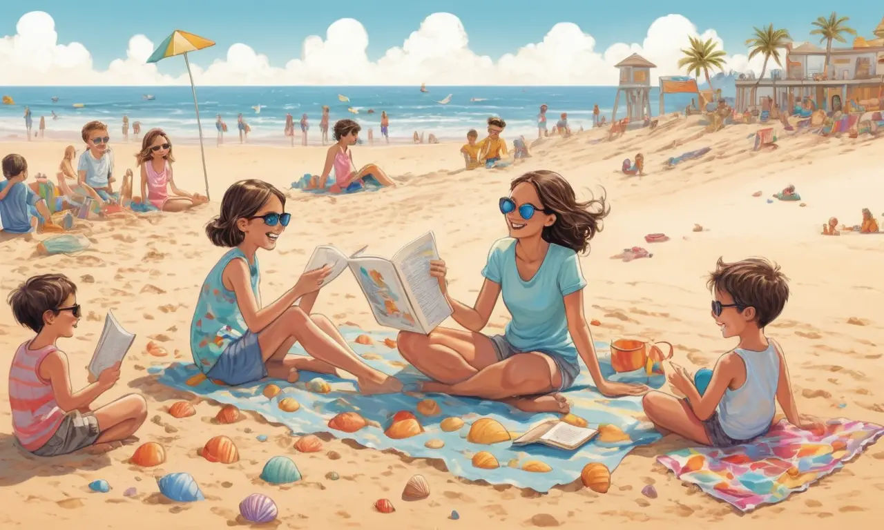 Un día perfecto en la playa