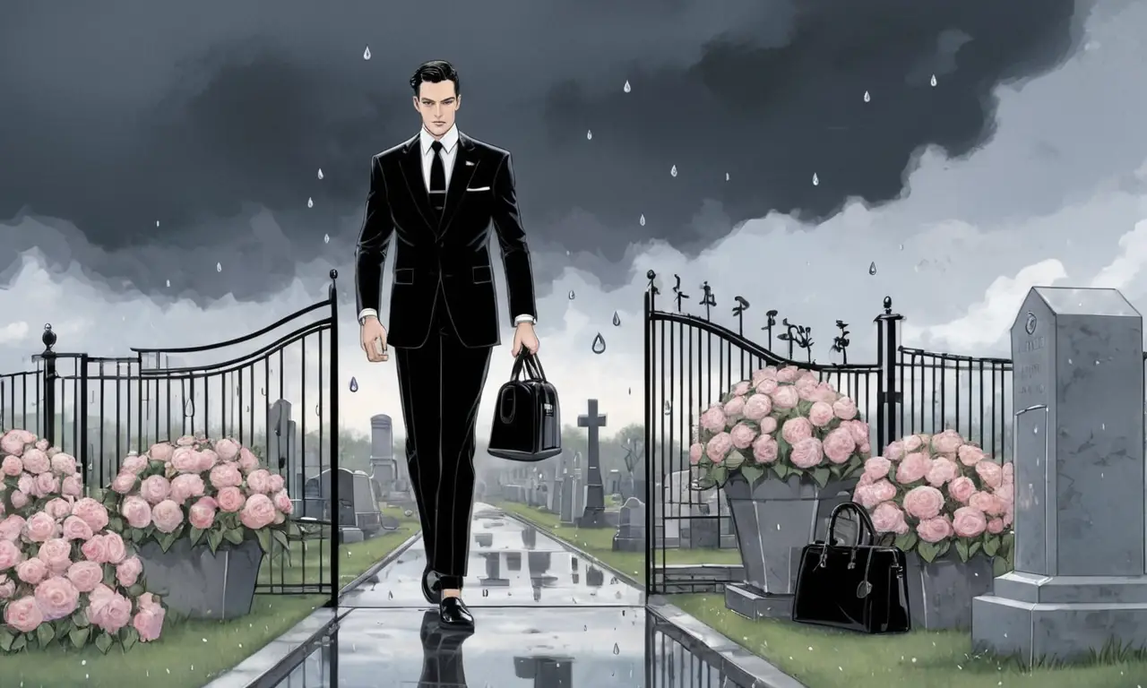 Un funeral de luto y melancolía