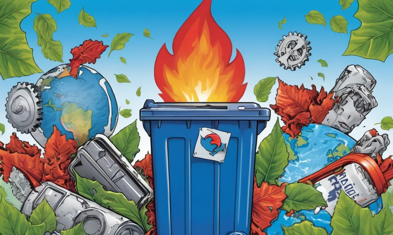 El contraste entre la contaminación y la esperanza del planeta