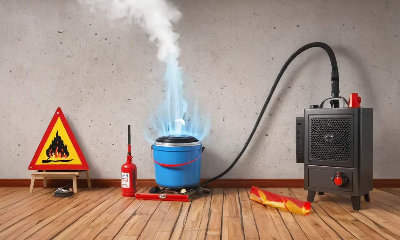 Un hogar saludable con humedad controlada y precaución contra incendios