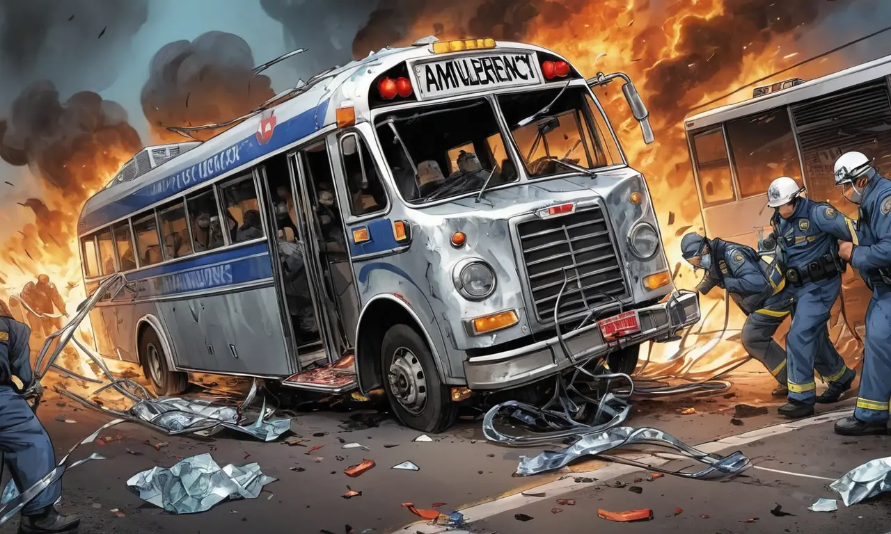 Un accidente devastador con víctimas y caos