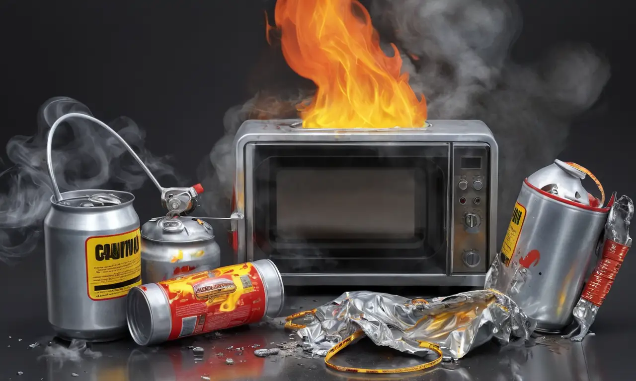 Un desastre en la cocina
