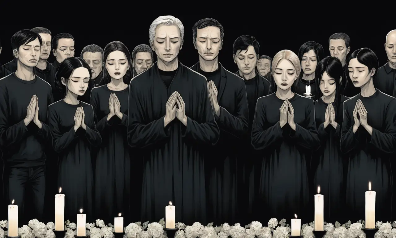 Un funeral cargado de tristeza y unidad