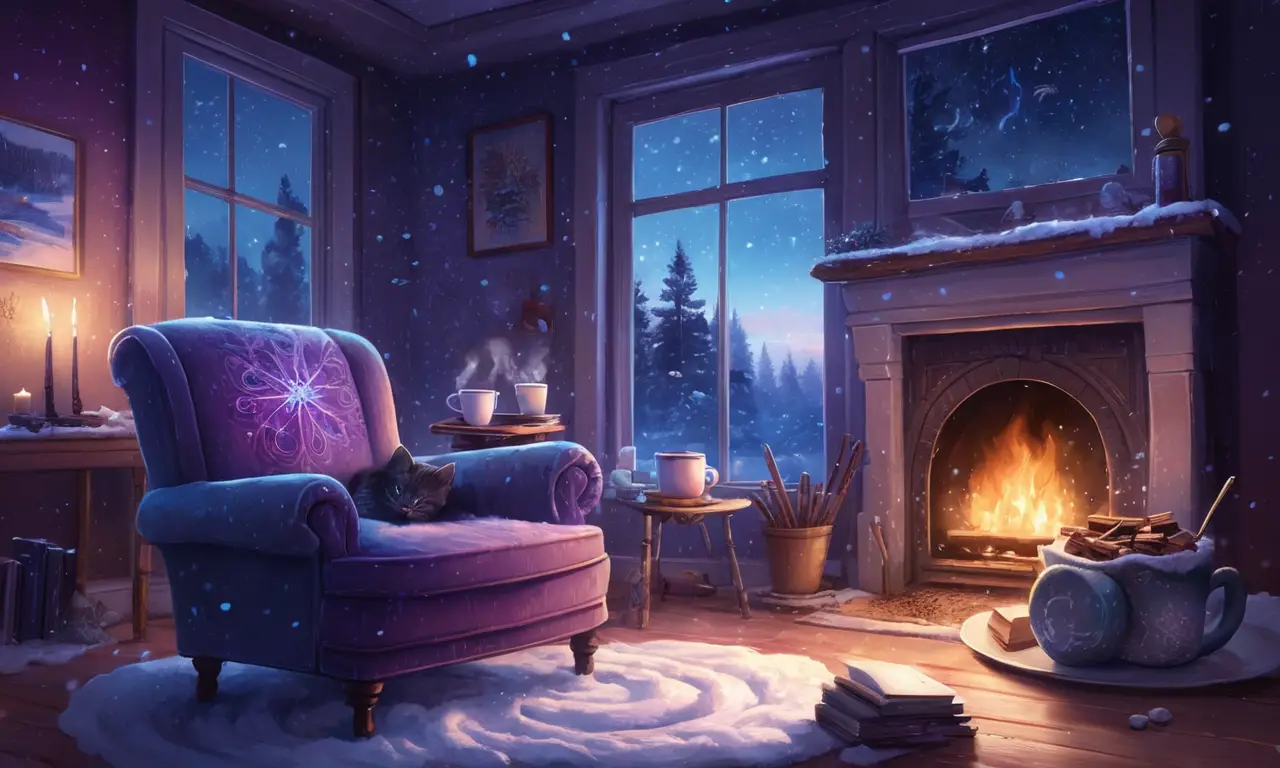Una noche invernal perfecta