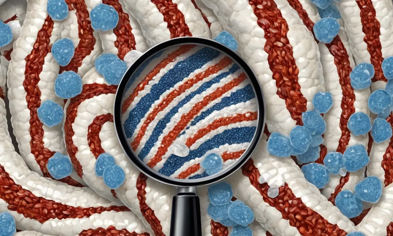 Un chorizo visto de cerca, desde lo macroscópico a lo microscópico