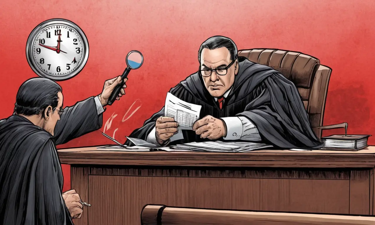 Un proceso legal meticuloso y preciso