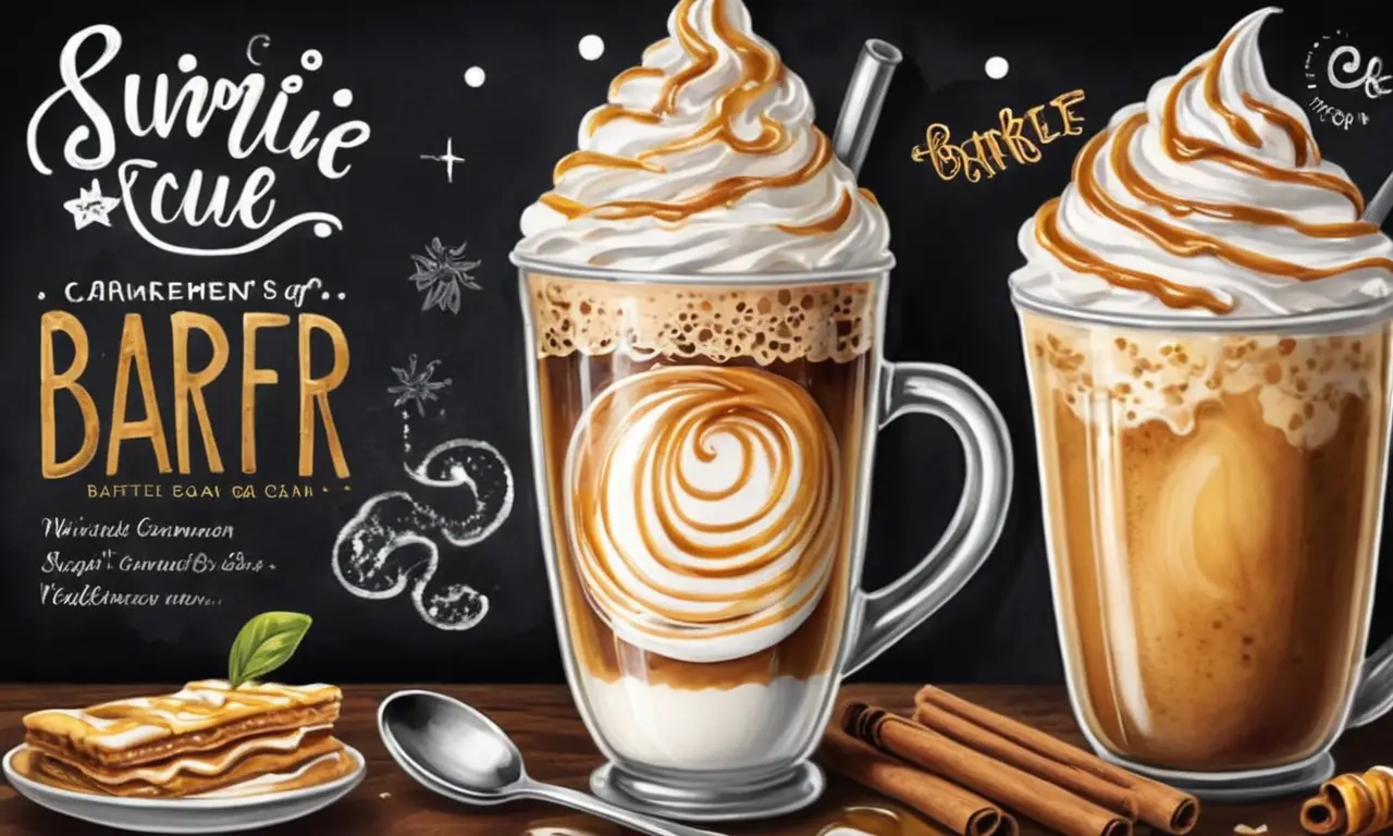 Un café personalizado con detalles deliciosos
