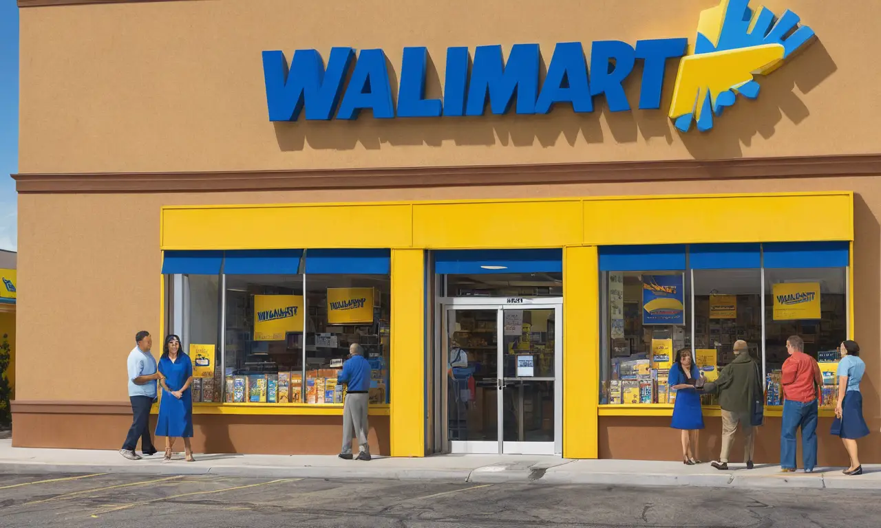 En Walmart, un cliente feliz recibe servicio rápido y económico