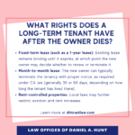 Landlord Death: What Happens to Your Lease?