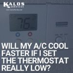 Lower AC Thermostat: Does it Cool Faster?