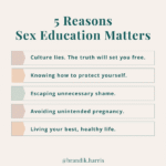 Sexual Health Education in Schools: Benefits & Importance