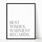 Warmest Regards & Well Wishes for Him